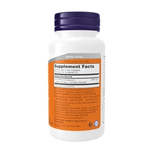 L-Carnitine 250mg Now Foods 60 viên - Hỗ trợ vận chuyển chất béo
