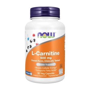 L-Carnitine 500mg Now Foods 90 viên - Hỗ trợ vận chuyển chất béo L-Carnitine 500mg Now Foods 90 viên - Hỗ trợ vận chuyển chất béo