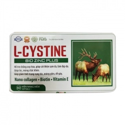 L-Cystine Bio Zinc Plus 6 vỉ x 10 viên L-Cystine Bio Zinc Plus 6 vỉ x 10 viên