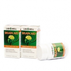 Tpbvsk bổ não Lab Well Brain Aid, Hộp 30 viên
