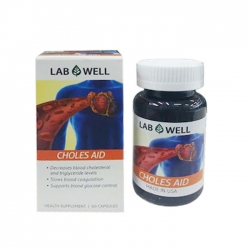 Lab Well Choles Aid, Chai 60 viên Lab Well Choles Aid, Chai 60 viên