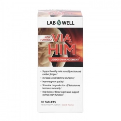 Thực phẩm bảo vệ sức khỏe Lab Well Via Him, Hộp 30 viên