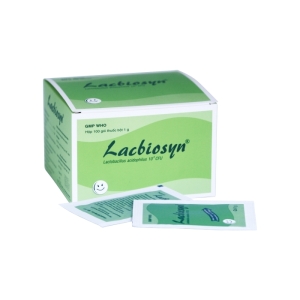 Lacbiosyn Bidiphar 100 gói x 1g Lacbiosyn Bidiphar 100 gói x 1g