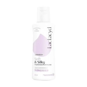 Lactacyd Soft Silky 150ml - Dung dịch vệ sinh phụ nữ