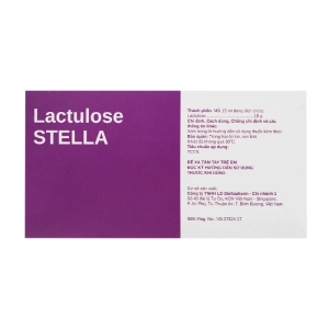 Lactulose Stella 20 gói x 15ml Lactulose Stella 20 gói x 15ml