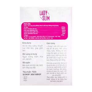 Lady Slim 20 viên - Hỗ trợ chuyển hóa chất béo