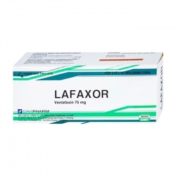 Lafaxor 75mg Davipharm 3 vỉ x 10 viên