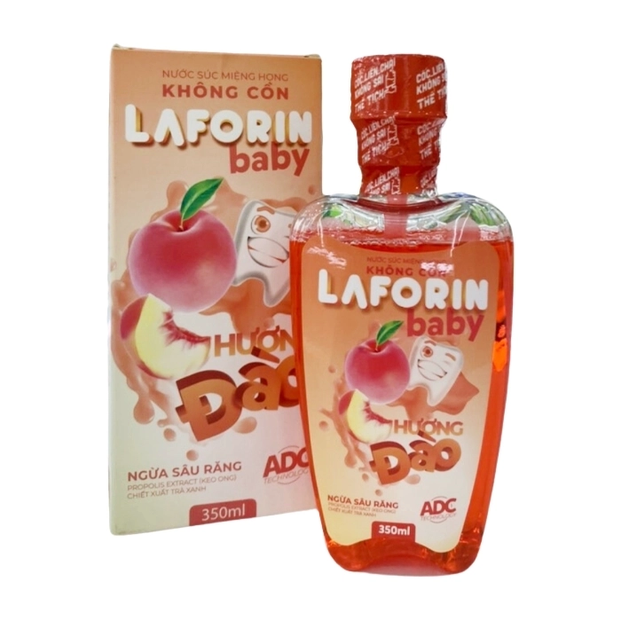 Laforin Baby CPC1 Hà Nội 350ml - Nước súc miệng (hương đào) Laforin Baby CPC1 Hà Nội 350ml - Nước súc miệng (hương đào)