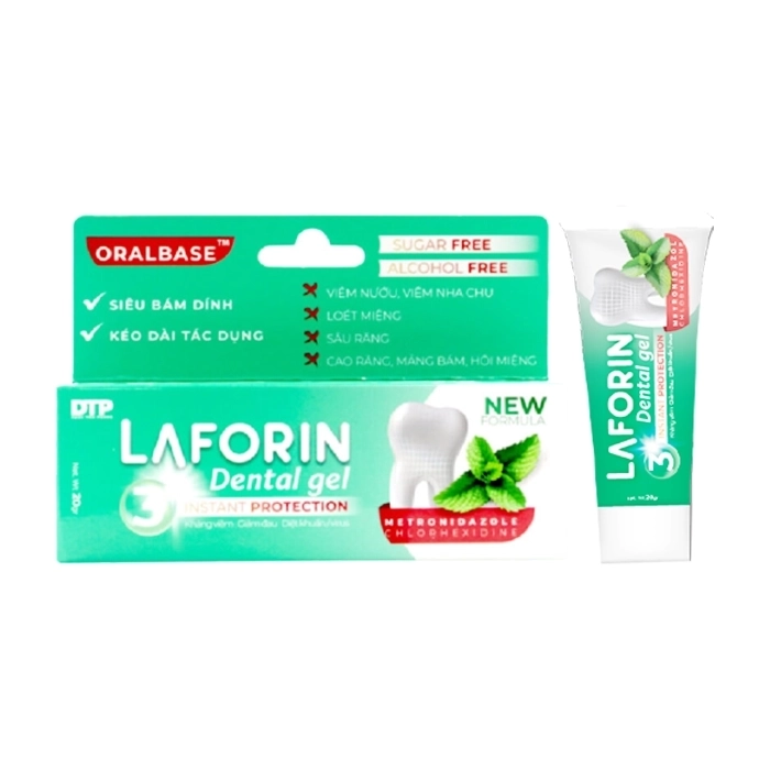 Laforin Dental Gel CPC1 Hà Nội tuýp 20g - Gel bôi nhiệt miệng