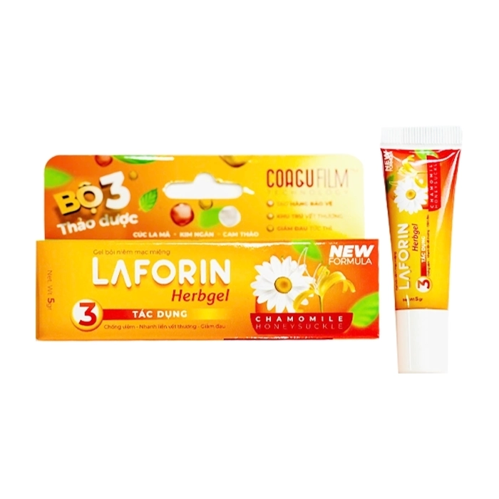 Laforin Herbgel CPC1 Hà Nội 10g - Gel bôi niêm mạc miệng Laforin Herbgel CPC1 Hà Nội 10g - Gel bôi niêm mạc miệng