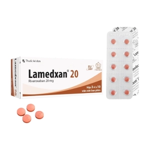 Lamedxan 20 Fremed 3 vỉ x 10 viên (Rivaroxaban)