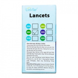 Lancets Biomeq 100 cái - Que lấy máu