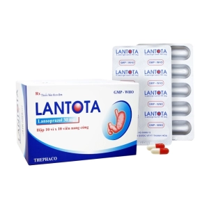 Lantota 30mg Thephaco 10 vỉ x 10 viên (Lansoprazole)