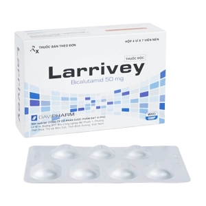 Larrivey 50mg Davipharm 4 vỉ x 7 viên (Bicalutamide)
