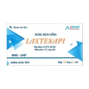 Laxtenapi Apimed 10 ống x 4ml (Bilastine)
