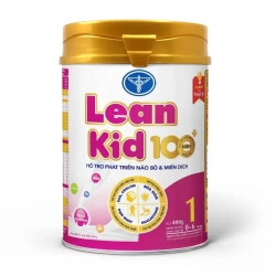 Leankid 100+ 1 Nutricare 400g - Phát triển trí não và miễn dịch