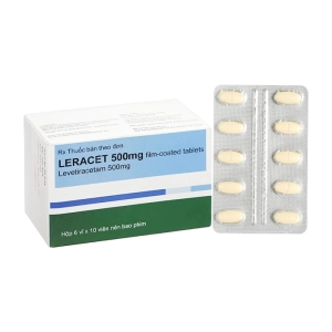 Leracet 500mg Noucor Health 6 vỉ x 10 viên Leracet 500mg Noucor Health 6 vỉ x 10 viên