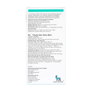 Levemir FlexPen 100U/ml Novo Nordisk 5 bút x 3ml Levemir FlexPen 100U/ml Novo Nordisk 5 bút x 3ml