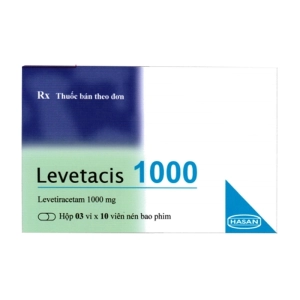 Levetacis 1000 Hasan 3 vỉ x 10 viên (Levetiracetam)