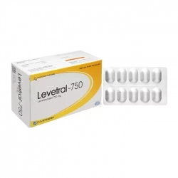 Levetral 750mg Davipharm 6 vỉ x 10 viên Levetral 750mg Davipharm 6 vỉ x 10 viên