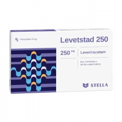 Levetstad 250 Stellapharm 3 vỉ x 10 viên