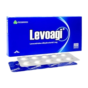 Levoagi 5mg Agimexpharm 1 vỉ x 10 viên Levoagi 5mg Agimexpharm 1 vỉ x 10 viên