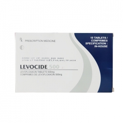 Cadila Levocide 500mg, Hộp 10 viên Cadila Levocide 500mg, Hộp 10 viên