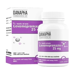 Levomepromazin 25mg Danapha 100 viên (Levomepromazine)