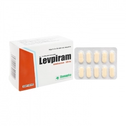 Levpiram 500mg Danapha 5 vỉ x 10 viên - Trị động kinh