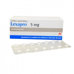 Lexapro 5mg Lundbeck 4 vỉ x 14 viên (Escitalopram) Lexapro 5mg Lundbeck 4 vỉ x 14 viên (Escitalopram)