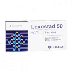 Lexostad 50 Stellapharm 1 vỉ x 30 viên Lexostad 50 Stellapharm 1 vỉ x 30 viên