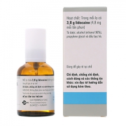 Lidocain 38g Egis, Hộp 1 lọ x 38g Lidocain 38g Egis, Hộp 1 lọ x 38g