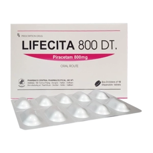 Lifecita 800 DT. Pharbaco 3 vỉ x 10 viên (Piracetam)