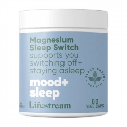 Lifestream Magnesium Sleep Switch 60 viên - Hỗ trợ ngủ ngon Lifestream Magnesium Sleep Switch 60 viên - Hỗ trợ ngủ ngon