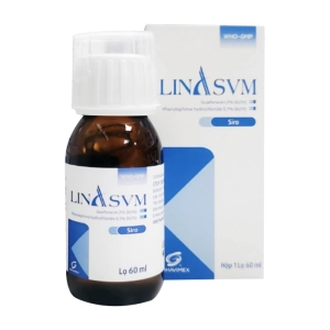 Linasvm Syrups Soha Vimex 60ml (Guaifenesin + Phenylephrine)
