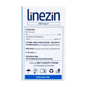 Linezin 4mg/ml Hà Nam 20 ống x 5ml