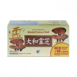 Tpbvsk Linh chi Nhật bản 2 in 1 Reishi Extract Ball, Hộp 30 gói Tpbvsk Linh chi Nhật bản 2 in 1 Reishi Extract Ball, Hộp 30 gói
