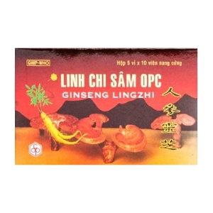 Linh Chi Sâm Ginseng Linhzhi OPC 5 vỉ 10 viên