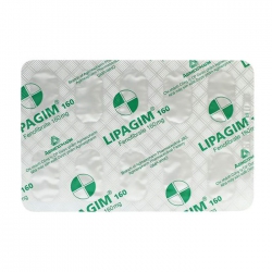 Lipagim 160 Agimexpharm 3 vỉ x 10 viên