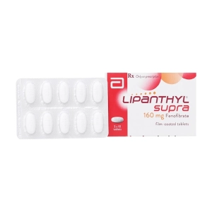Lipanthyl Suppra 160mg Abbott 3 vỉ x 10 viên