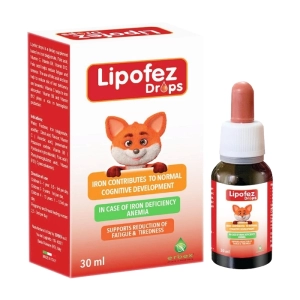 Lipofez Drops Erbex 30ml - Bổ sung sắt, acid folic cho cơ thể