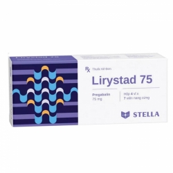 Lirystad 75mg Stella, Hộp 28 viên