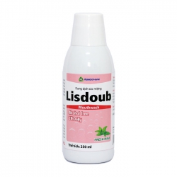Lisdoub Agimexpharm 250ml – Dung dịch súc miệng Lisdoub Agimexpharm 250ml – Dung dịch súc miệng