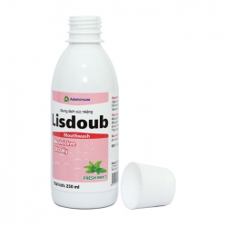 Lisdoub Agimexpharm 250ml – Dung dịch súc miệng Lisdoub Agimexpharm 250ml – Dung dịch súc miệng