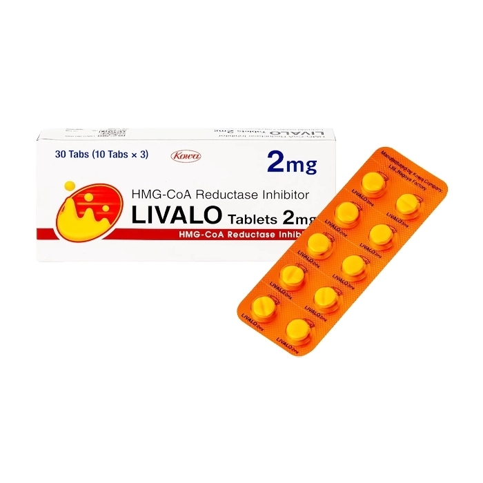 Livalo 2mg Kowa 3 vỉ x 10 viên Livalo 2mg Kowa 3 vỉ x 10 viên