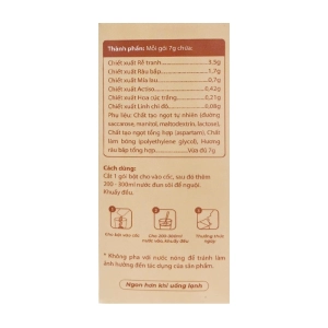 Live Cool Nam Dược 10 gói x 7g - Bột nước mát (hương râu bắp)