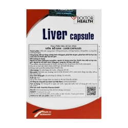 Liver Capsule Doctor Health 2 vỉ x 15 viên – Viên uống bổ gan