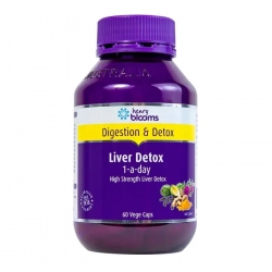 Liver Detox 1-a-day Henry Blooms 30 viên - Viên giải độc gan