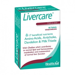 Livercare Healthaid 4 vỉ x 15 viên - Viên uống bổ gan Livercare Healthaid 4 vỉ x 15 viên - Viên uống bổ gan