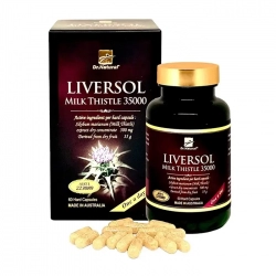 LiverSol Milk Thistle 35000 Dr.Natural 60 viên – Hỗ trợ bảo vệ và duy trì chức năng gan LiverSol Milk Thistle 35000 Dr.Natural 60 viên – Hỗ trợ bảo vệ và duy trì chức năng gan
